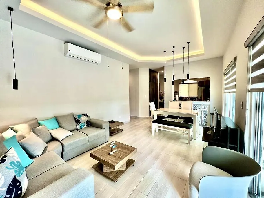 Modern Luxury 2Br 2Ba Near Mamitas Beach Club Playa del Carmen